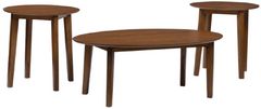 Signature Design by Ashley® Gordonay 3-Piece Brown Occasional Table Set