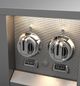 Hestan® AGB Series 12" Burgundy Outdoor Double Side Burner-4