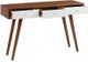 Olliix by Madison Park White/Pecan Rigby Writing Desk-2