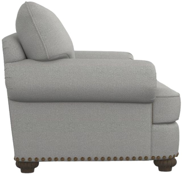 Flexsteel® Patterson Silver Glacier Chair with Nailhead Trim-2