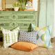 Laura Park Designs Coral Gardens Embroidered Decorative Pillow-1