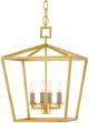 Currey & Company Denison Small Lantern Chandelier-0