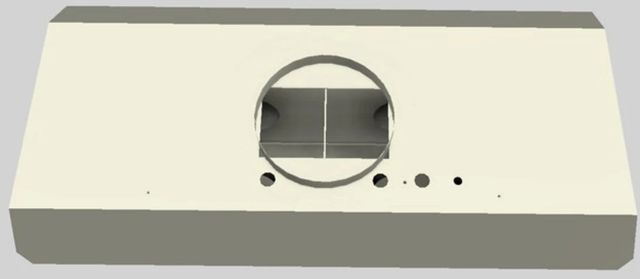Vent-A-Hood® 42" Biscuit Wall Mounted Liner Insert-1