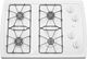 Whirlpool® 30" White Gas Cooktop-0