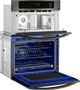 LG 30” Black Stainless Steel Oven/Microwave Combo Electric Wall Oven-1