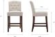 Olliix by Madison Park Tan Marian Tufted Counter Stool-2