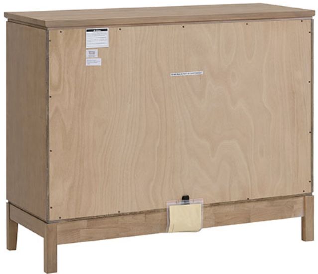 Whittier Wood® Furniture Bailey Almond 50" Low Dresser-3