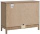 Whittier Wood® Furniture Bailey Almond 50" Low Dresser-3