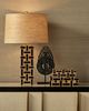 Currey & Company Han Dynasty Black/Bronze Jade Symbol-4