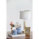 A & B Home Blue/White Planter-4