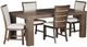 Elements International Grady 5-Piece Dining Set-0