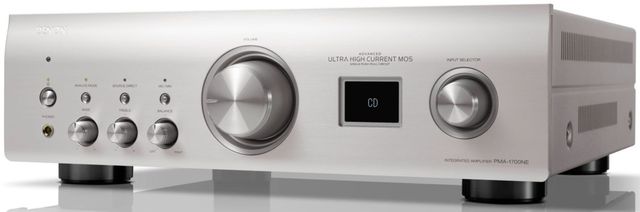 Denon® 2 Channel Silver Integrated Amplifier-2