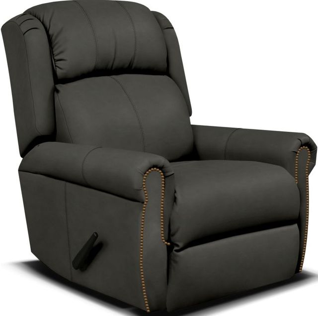 Creek Side Customs Customizable EZ Motion Swivel Glider Recliner with Nailhead Trim-4