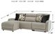 Signature Design by Ashley® Colleyville 3-Piece Stone Left-Arm Facing Power Reclining Sectional and Chaise-2