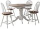 Liberty Furniture Carolina Crossing 5-Piece Antique Honey/White Dining Set-0