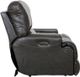 Catnapper® Wembley Steel Leather Power Lay Flat Recliner with Power Adjustable Headrest and Lumbar Support-3