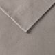 Olliix by True North by Sleep Philosophy Grey Solid California King Cozy 100% Cotton Flannel Printed Sheet Set-2