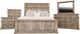 Vintage Furniture Gabriella Queen Carved Panel Bed-1