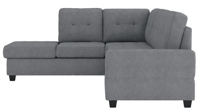 Homelegance® Maston 2-Piece Dark Gray Right-Arm Facing Reversible Sectional-3