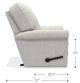 La-Z-Boy® Addison Smoke Manual Rocking Recliner-3