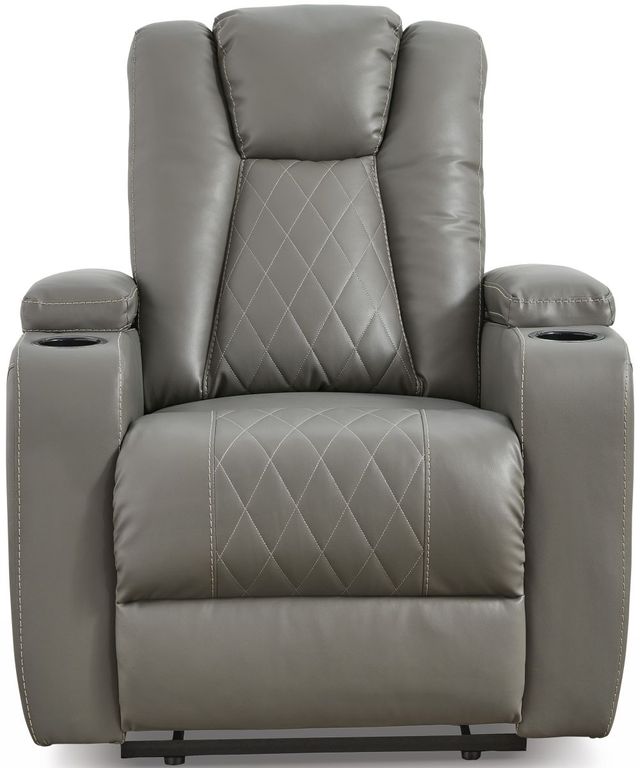 Signature Design by Ashley® Mancin Gray Recliner-2