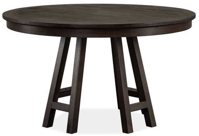 Magnussen Home® Westley Falls Graphite 52" Round Dining Table-0