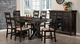 Handstone Customizable Rafters Maple 42x72 Trestle Table with 2x18” End Extensions-1
