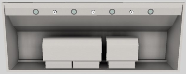 Vent-A-Hood® 60" Stainless Steel Wall Mounted Range Hood-3
