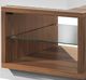 VieBois Natural/Opaque White Side Table-1