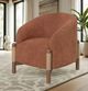 Armen Living Stormy Chestnut Brown/Rust Chair-1