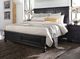 aspenhome® Oxford Black Queen Panel Storage Bed-1