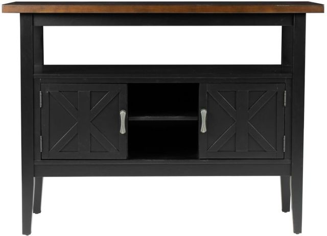 New Classic® Home Furnishings Potomac Black/Brown Server-2