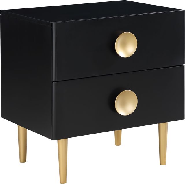 Meridian Furniture Zayne Black Nightstand-0