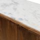 StyleCraft Natural Cedar Racetrack Sideboard-2