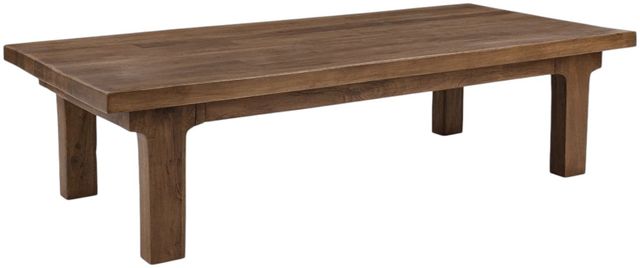 Classic Home Carmel Earthy Terra Rectangle Coffee Table-0