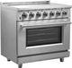 FORNO® Massimo 36" Stainless Steel Pro Style Electric Range-2