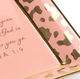 Chelsea House Shayla Copas Coral Glaze/Metallic Gold Square Jungle Verse Plate-1
