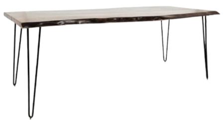 Jofran Inc. Nature's Edge 6-Piece Light Chestnut 79"Dining Set-2