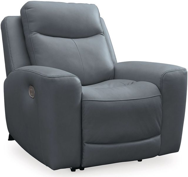 Signature Design by Ashley® Mindanao Steel Power Recliner | Bingham ...