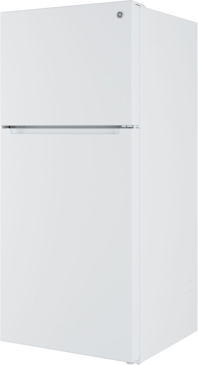 GE® 30" 19 Cu. Ft. White Garage Ready Top Freezer Refrigerator-3