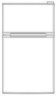 GE® 19" 3.1 Cu. Ft. CleanSteel® Double-Door Compact Refrigerator-3