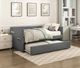 Homelegance® Boynton Dark Gray Youth Twin Daybed with Trundle-1
