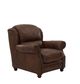 Soft Line 7863 Chocolate All Leather Chair-2