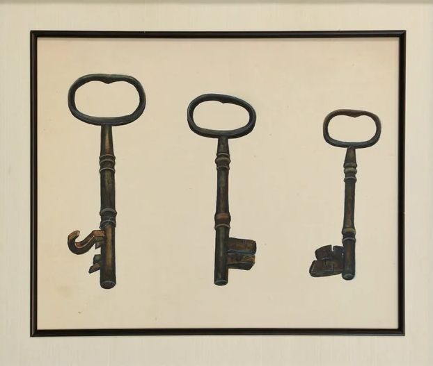 Stylecraft Keys II Wall Art-0