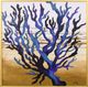 Stylecraft Coastal Blue Brown/Blue/Gold Wall Art-1