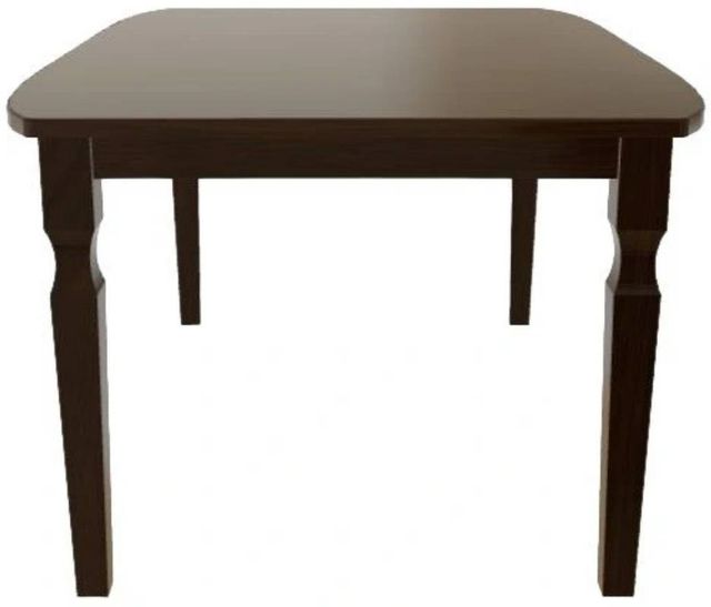 Mavin Customizable 42" x 48" Boat Extendable Dining Table with 12" Leaf-2