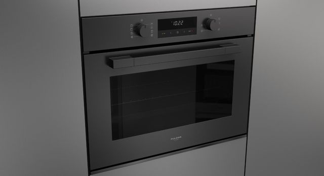 Fulgor Milano® Matteo 100 Series 30" Matte Black Single Electric Wall Oven-2