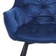 A & B Home Luppino 2-Piece Blue Dining Chair Set -1