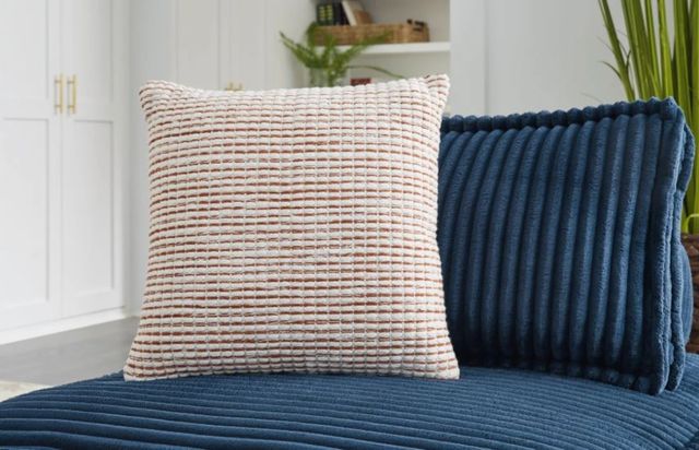 Signature Design by Ashley® Nashlin 4-Piece Rust/White Throw Pillow Set-3