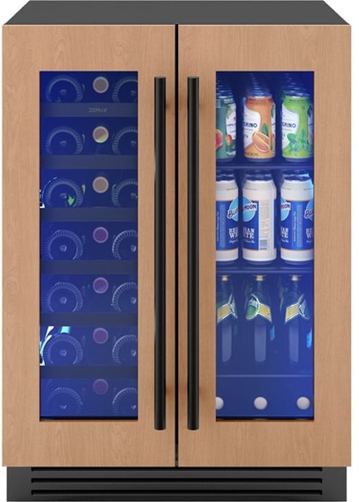Zephyr Presrv™ 24" 5.2 Cu. Ft. Panel Ready Built-In Undercounter Wine and Beverage Cooler-0